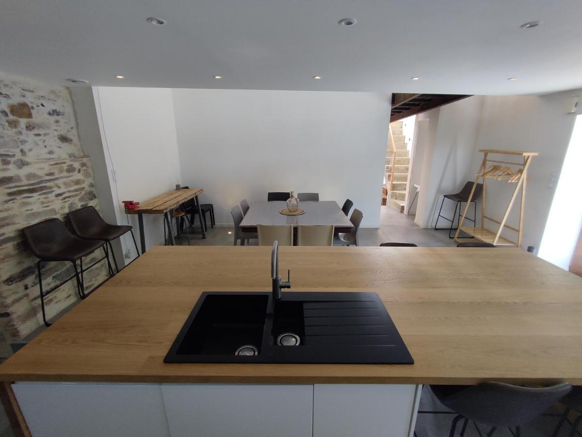 Conviviale - Longere Lumineuse - Charme & Nature Bains-sur-Oust 외부 사진